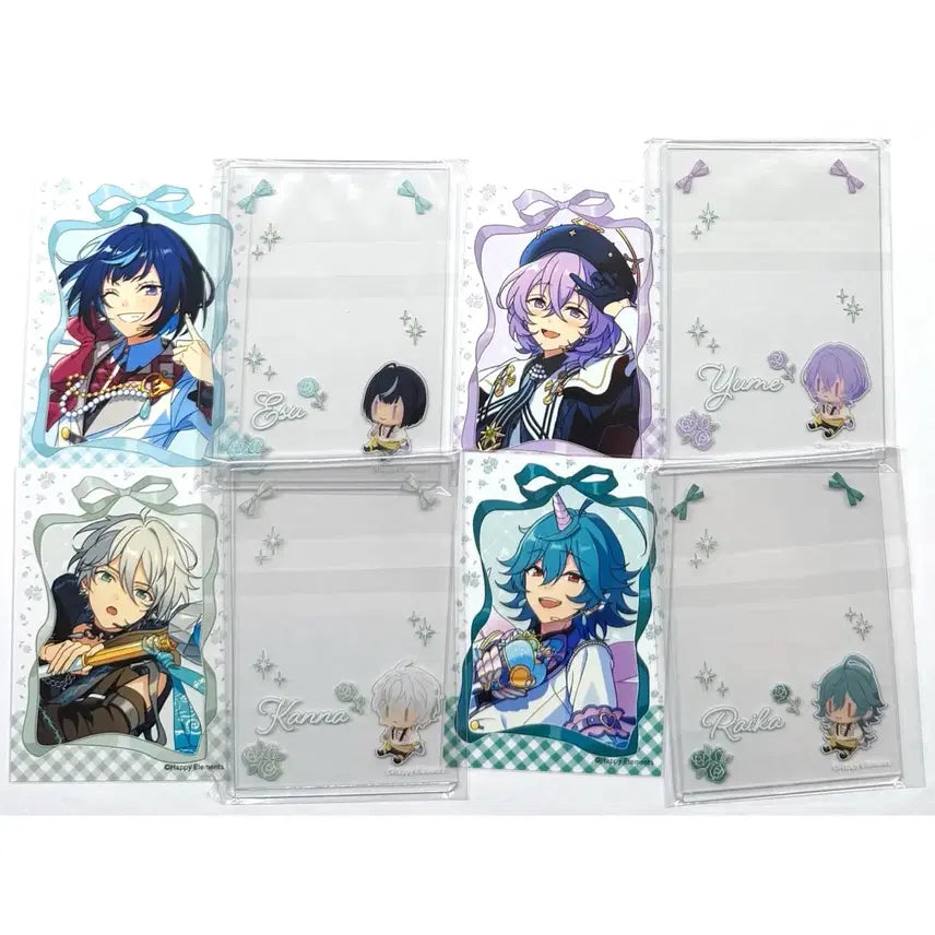 [BUNJANG] Ensemble Stars! 10th Anniversary Exhibition Mini Bromide Set (Es, Sagiri, Es Hana, Fuyume Yume, Natsu Kanna, Hojo Raika) / 앙스타 10주년 전시회 미니 브로마이드 에스프리 사기리 에스 하나무라 후유메 유메 나츠 칸나 호죠 라이카