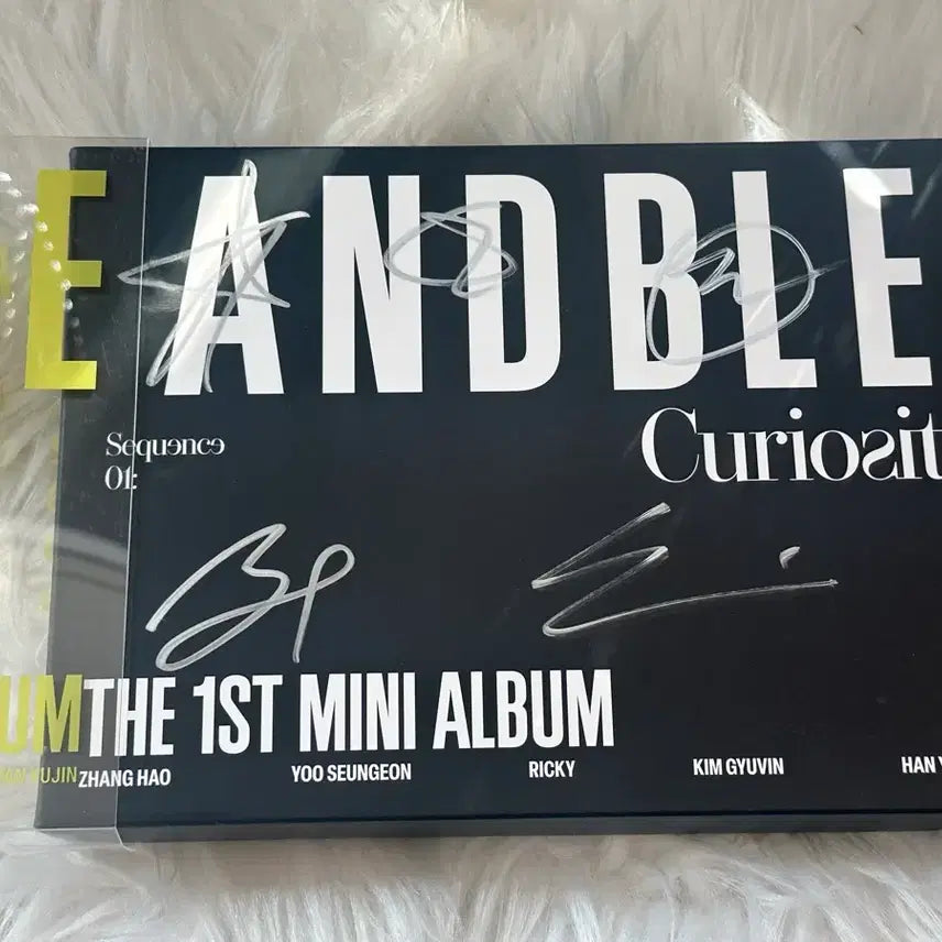 [BUNJANG] AND2BLE 1st Mini Album Signed Album / AND2BLE 친필 싸인 앨범