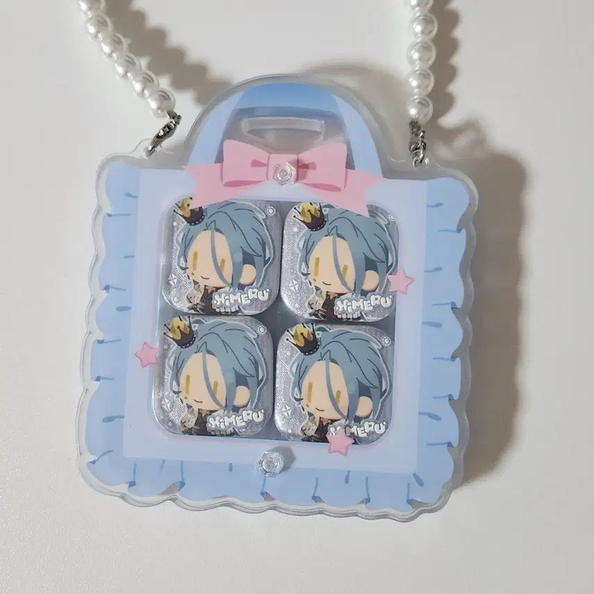 [BUNJANG] Ensemble Stars! HiMERU Plush Ita Bag Button Mini Can Badge / 앙스타 히메루 누이 이타백 단추 버튼 미니 캔뱃지 뱃지 중스타 한정