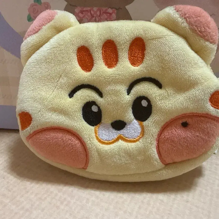 [BUNJANG] DREAMIZ Mark Cat Face Pouch / 드리미즈 마크 애옹 얼굴 파우치