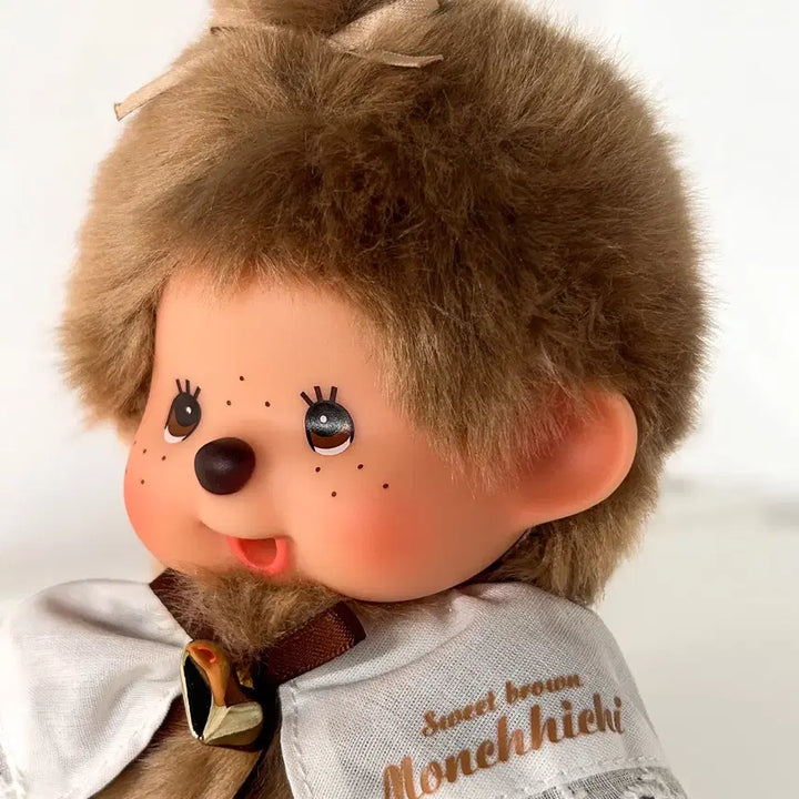 [BUNJANG] Sekiguchi Monchhichi Sweet Brown Series Doll (Size S) / [새상품/정품]몬치치 스위트 브라운 시리즈 세키구치 인형 S