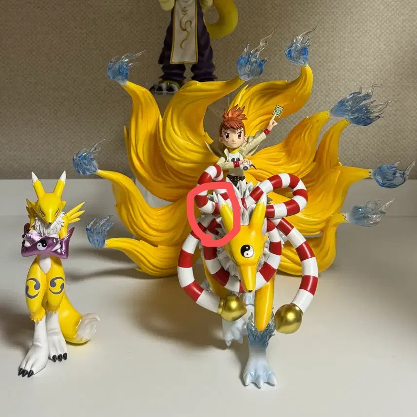 [BUNJANG] Digimon Kaimon Resin Figure / 디지몬 Dmx구미호몬 레진 피규어