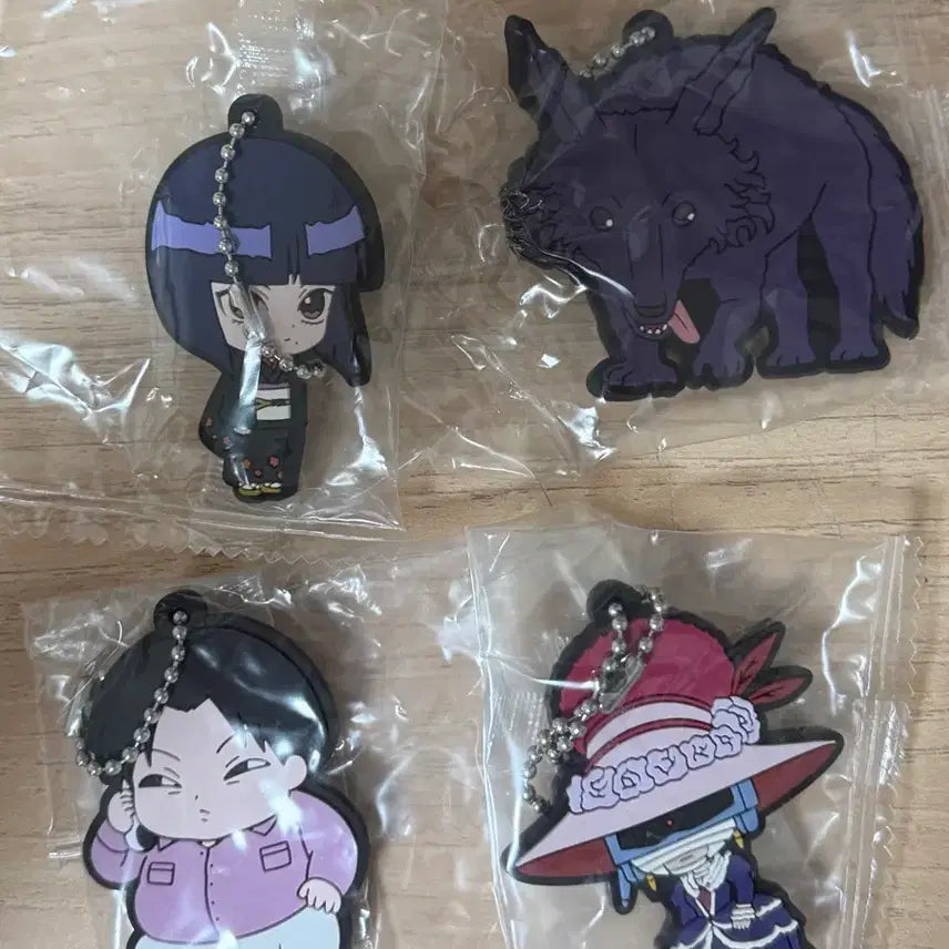[BUNJANG] Hunter x Hunter Zoldyck Family Rubber Strap Bundle Set (Sealed) / 미개봉) 헌터헌터 러버스트랩 조르딕 가문 일괄