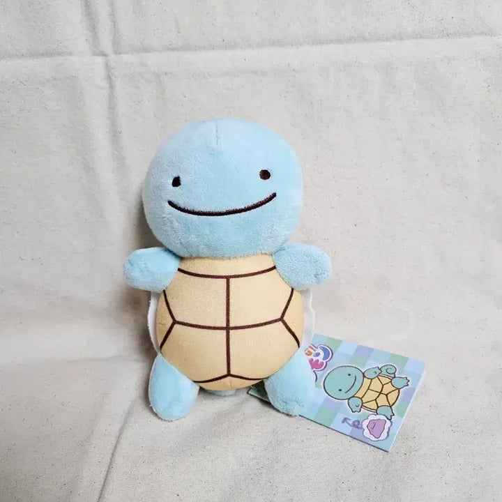 [BUNJANG] Pokemon Metamon Squirtle Transformation Plush Toy / 포켓몬스터 변신 메타몽 꼬부기 인형