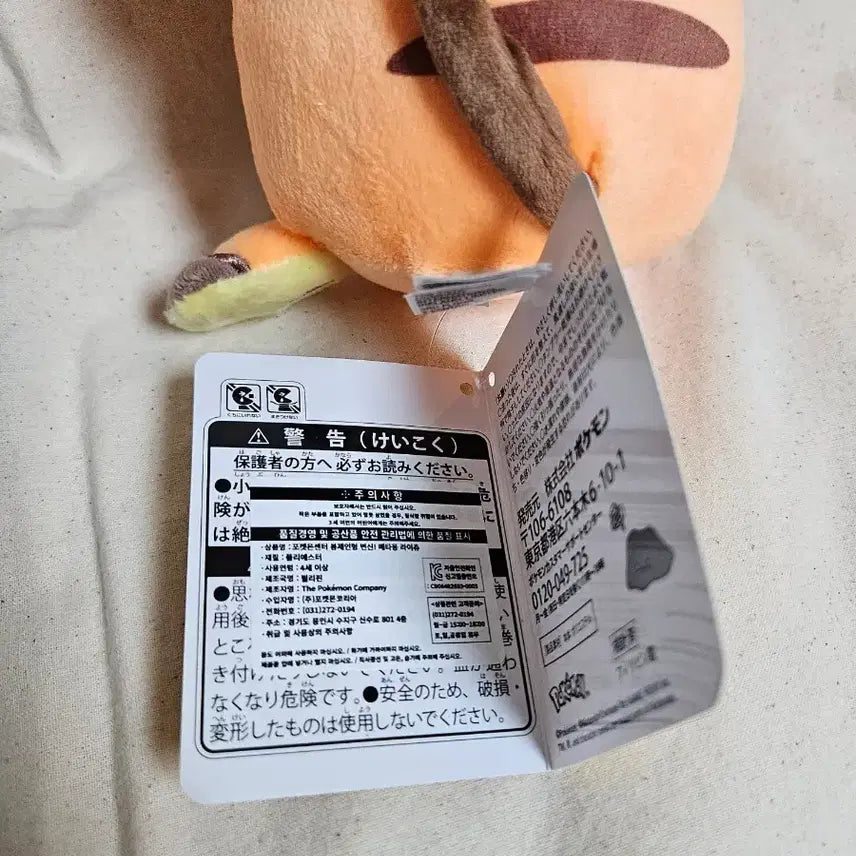[BUNJANG] Pokemon Metamon Transform Pikachu Plush / 포켓몬스터 변신 메타몽 라이츄 인형