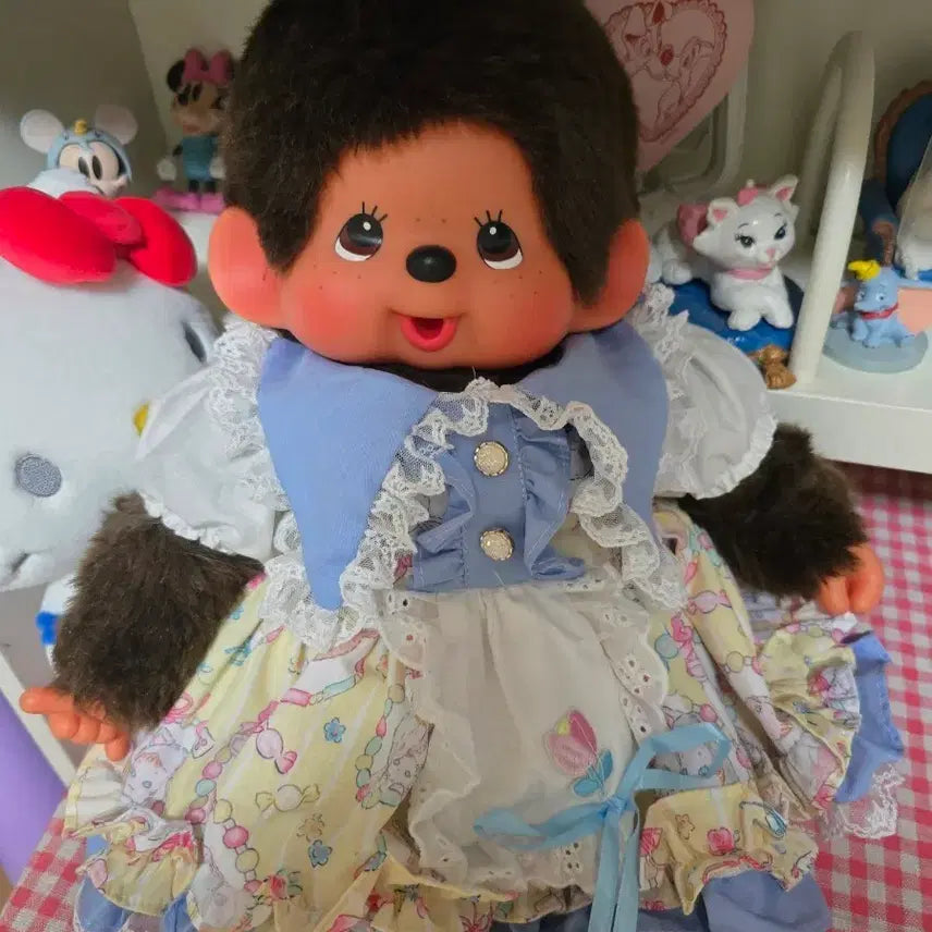 [BUNJANG] Vintage Monchhichi Large Girl / 몬치치 빈티지 라지 여아
