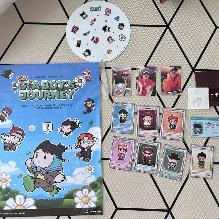 [BUNJANG] G-Dragon Popup Store Exclusive Full Set / 지디 팝업 특전 풀세트
