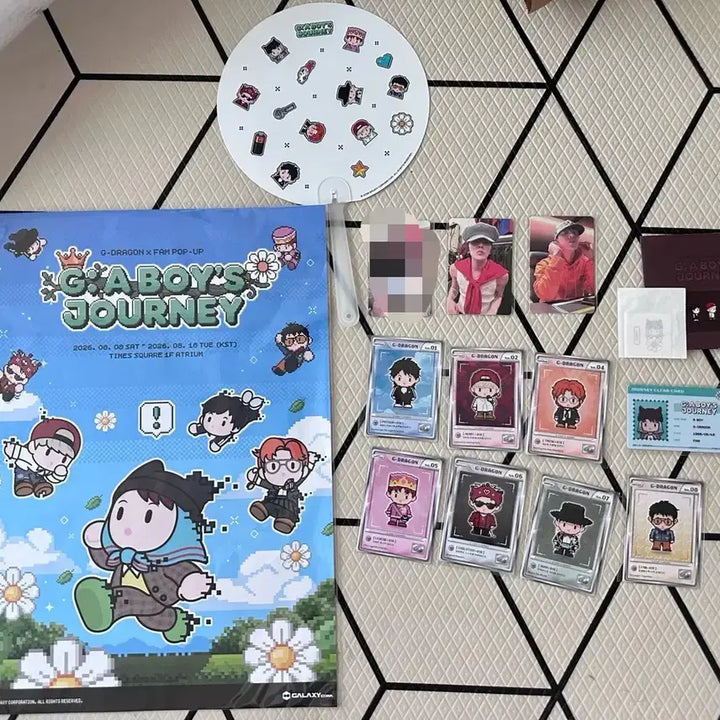 [BUNJANG] G-Dragon Popup Store Exclusive Full Set / 지디 팝업 특전 풀세트