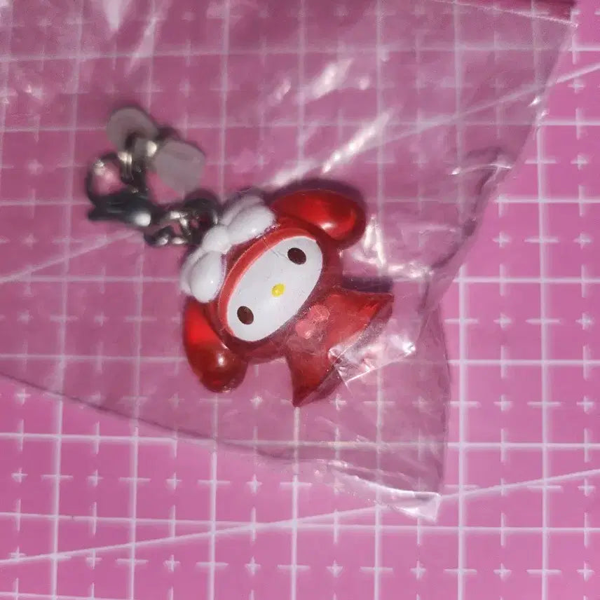[BUNJANG] My Melody Teru Teru Bozu Merch Red / 고전 마이멜로디 테루테루보즈 메지루시 레드마멜