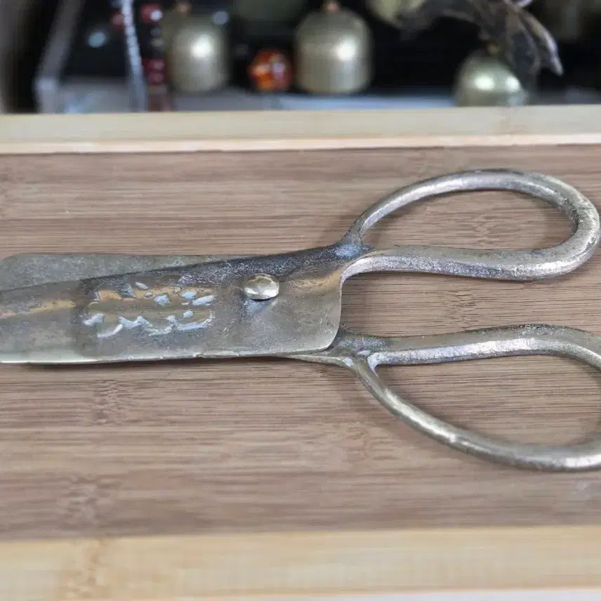 [BUNJANG] Brass Yeot Scissors Antique / 황동 엿가위