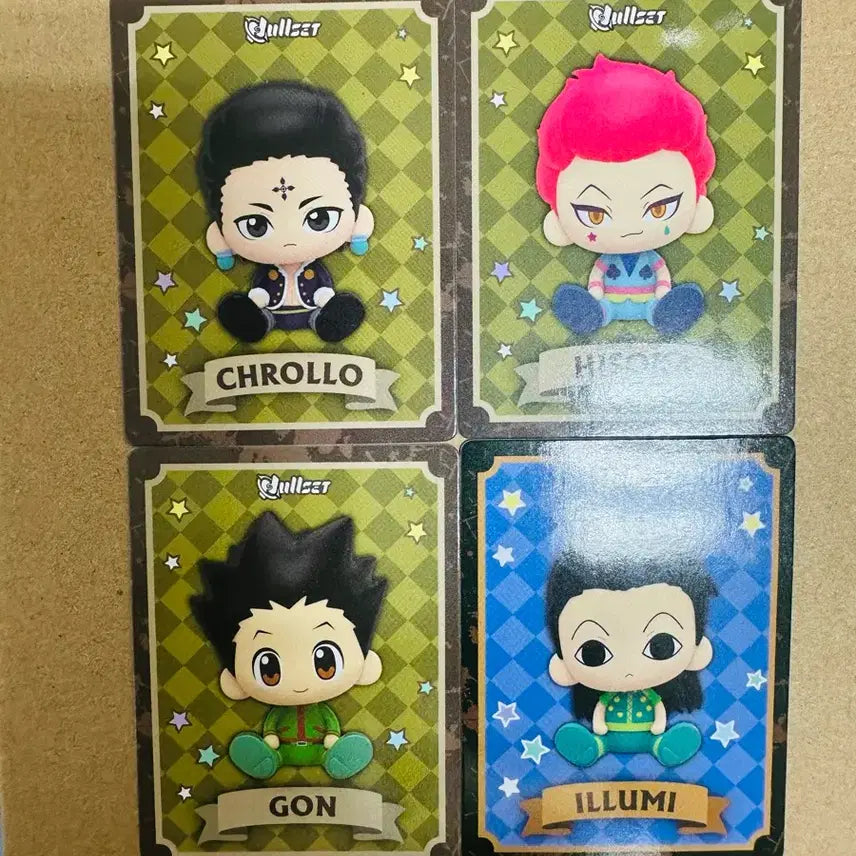 [BUNJANG] Hunter x Hunter Nullset Sitting Figure Bundle / ((새제품/택포9))헌터x헌터 눌셋 피규어 Nullset 앉은피규어 헌터헌터 피규어