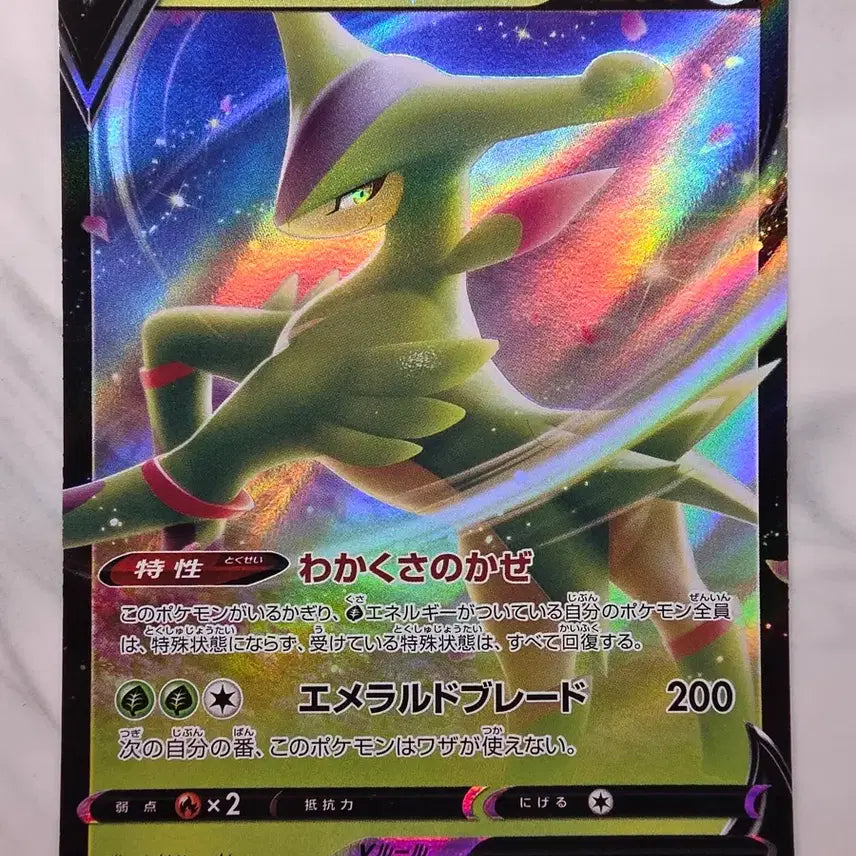 [BUNJANG] Pokemon Card Japanese Virizion V / 포켓몬카드 일판 비리디온V