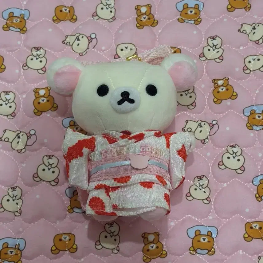 [BUNJANG] Rilakkuma Kimono Plush / 기모노 코리락쿠마 인형