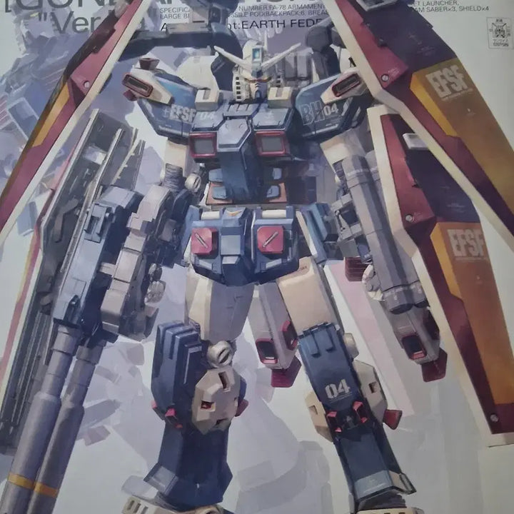 [BUNJANG] MG Full Armor Gundam Thunderbolt Plastic Model Kit / mg 풀아머건담 썬더볼트