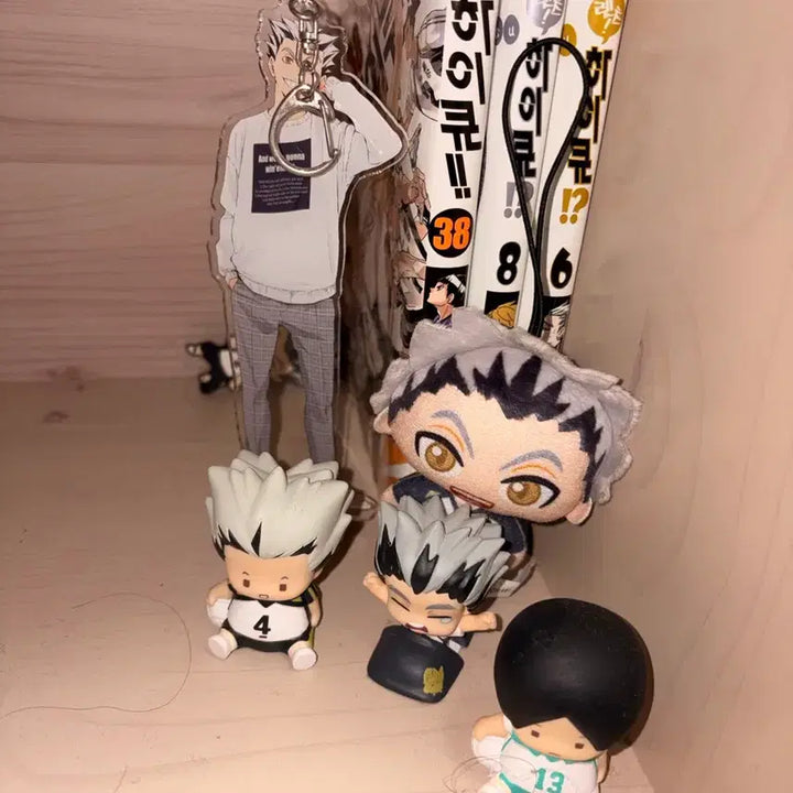 [BUNJANG] Haikyuu!! Kotaro Bokuto Nendoroid &amp; Merchandise Bundle / 하이큐 보쿠토 넨도로이드 +보쿠토 굿즈