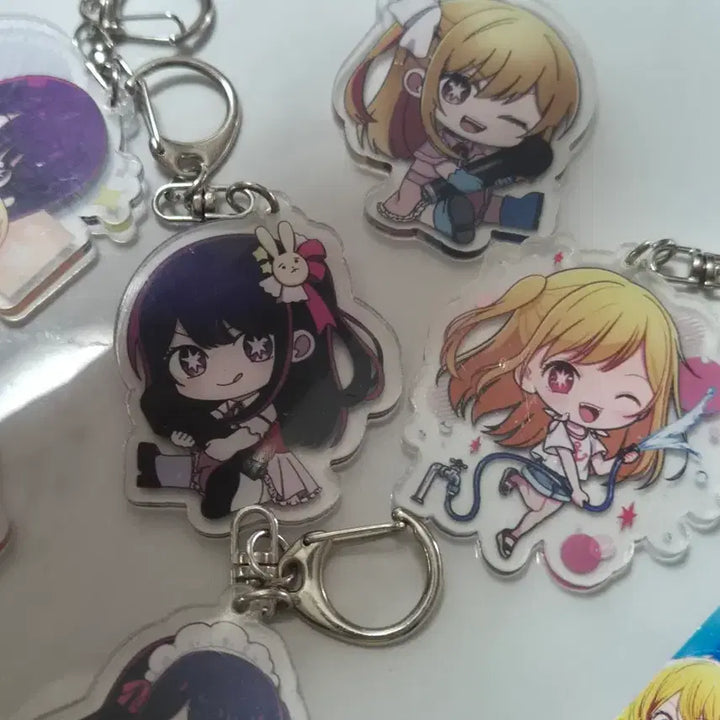 [BUNJANG] Oshi no Ko Acrylic Keychain &amp; Mini Figure Bundle Set / 최애의아이 아크릴 키링 미니 피규어 일괄