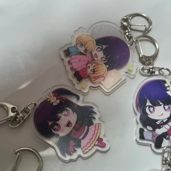 [BUNJANG] Oshi no Ko Acrylic Keychain &amp; Mini Figure Bundle Set / 최애의아이 아크릴 키링 미니 피규어 일괄