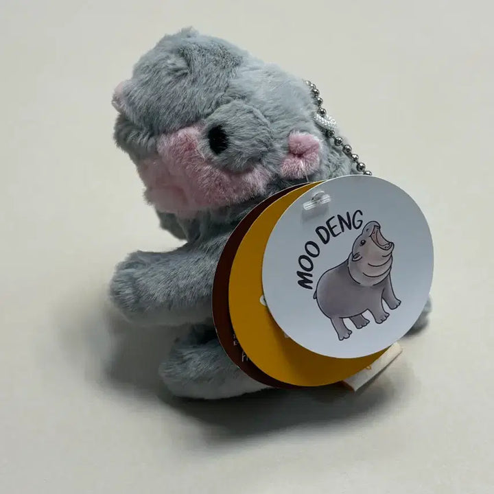 [BUNJANG] Mudeng Hamster Penguin Charm / 태국 무뎅 하마 인형 키링