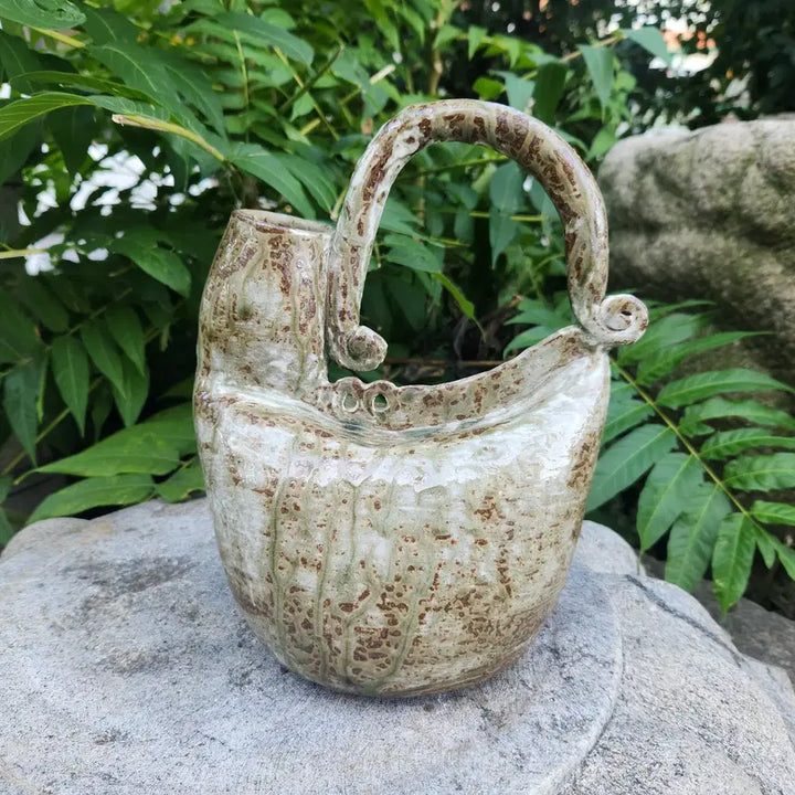[BUNJANG] Chinese Celadon Porcelain Teapot Vase / 중국도자기 도자기주전자.화병