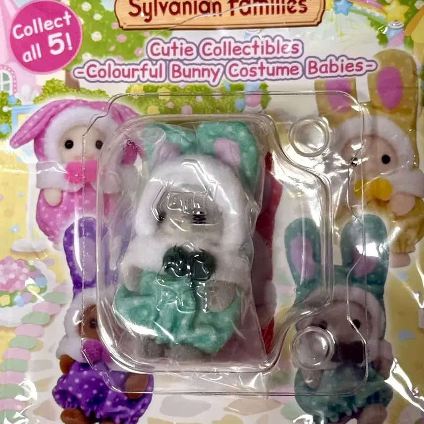 [BUNJANG] Sylvanian Families Colorful Rabbit Mint / 실바니안 컬러풀 토끼 민트
