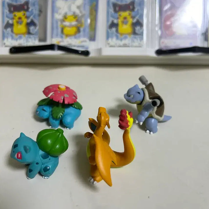 [BUNJANG] Pokemon Moncolle Starting Pokemon Figure Set / 몬콜레 몬코레 포켓몬스터 피규어 리자몽 거북왕 이상해꽃 이상해씨 스타팅