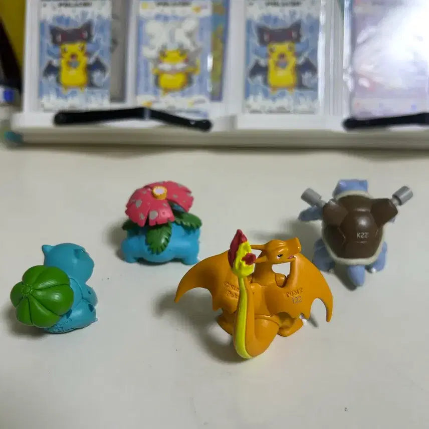 [BUNJANG] Pokemon Moncolle Starting Pokemon Figure Set / 몬콜레 몬코레 포켓몬스터 피규어 리자몽 거북왕 이상해꽃 이상해씨 스타팅