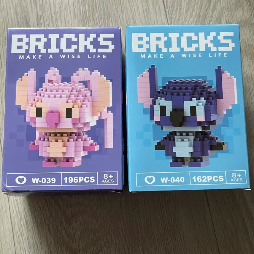 [BUNJANG] Stitch Mini Blocks Set / 스티치 미니 블럭 레고