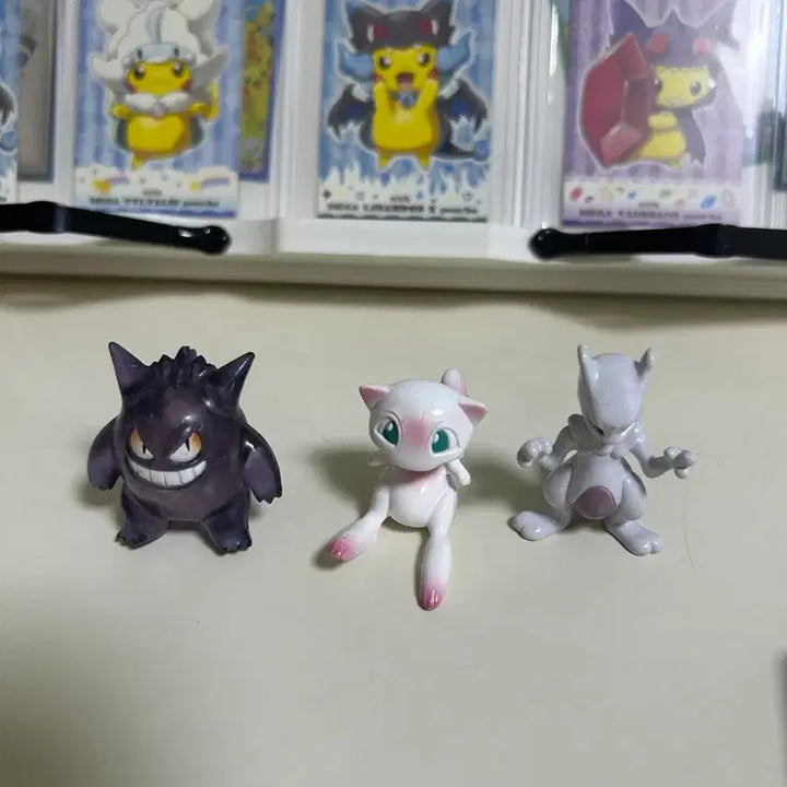 [BUNJANG] Vintage First Edition Moncolle Figure Set: Mewtwo, Mew, Phantom / 고전 초판 구판 몬코레 몬콜레 포켓몬 피규어 팬텀 뮤츠 뮤