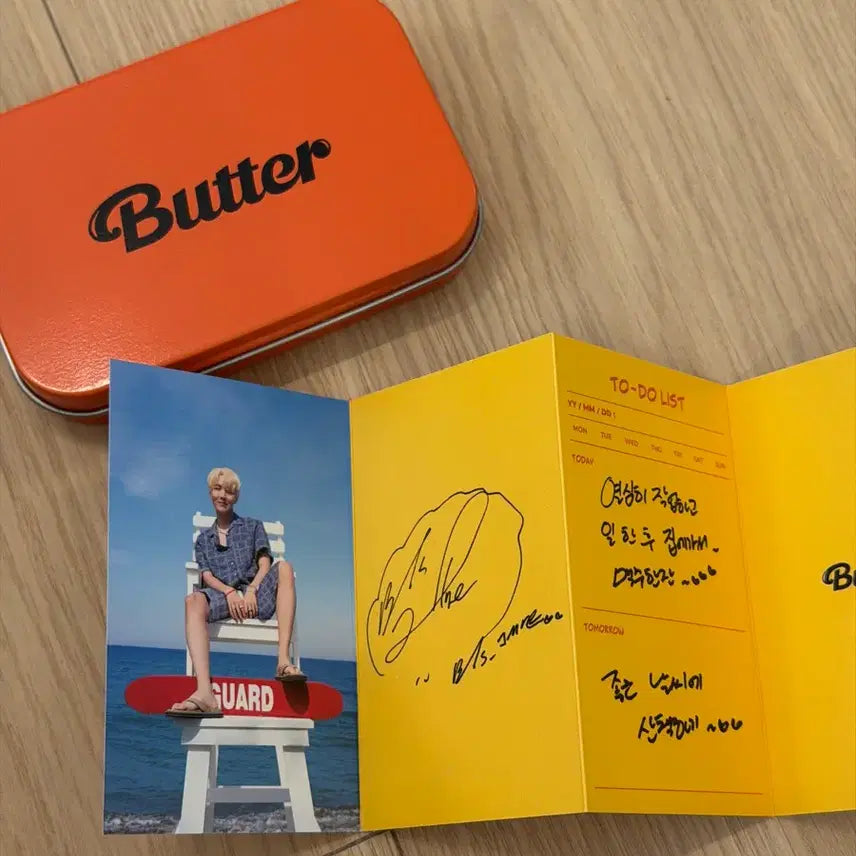 [BUNJANG] BTS J-Hope Message Photocard / bts 방탄소년단 버터 제이홉 메시지 포토카드