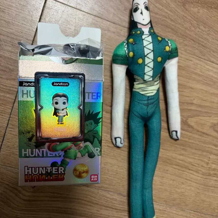 [BUNJANG] Hunter x Hunter Illumi Big Rice Bead &amp; Iron Wire Doll Bundle Set / 헌터헌터 이르미 빅 쌀알&amp;철사인형 일괄