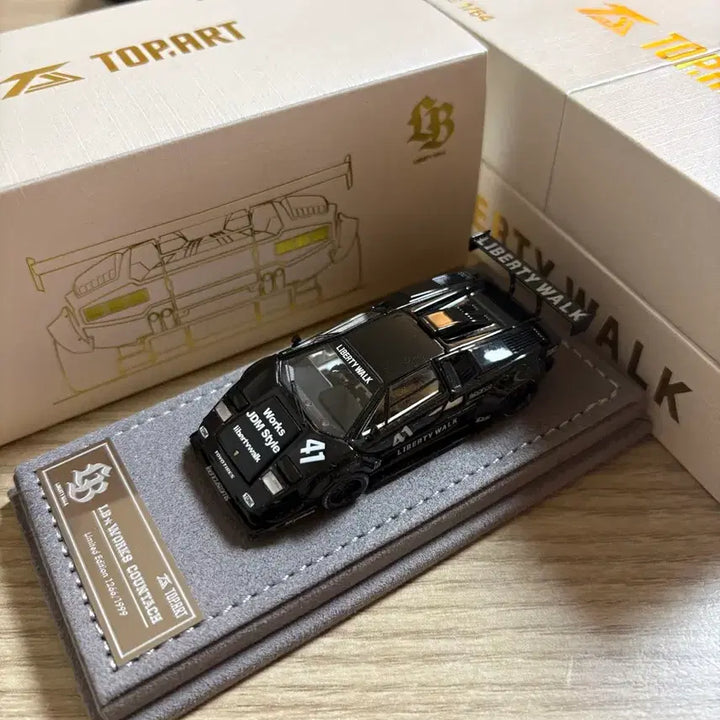 [BUNJANG] TopArt Liberty Walk Countach Black / 탑아트 리버티워크 쿤타치 블랙 / Topart LBWK