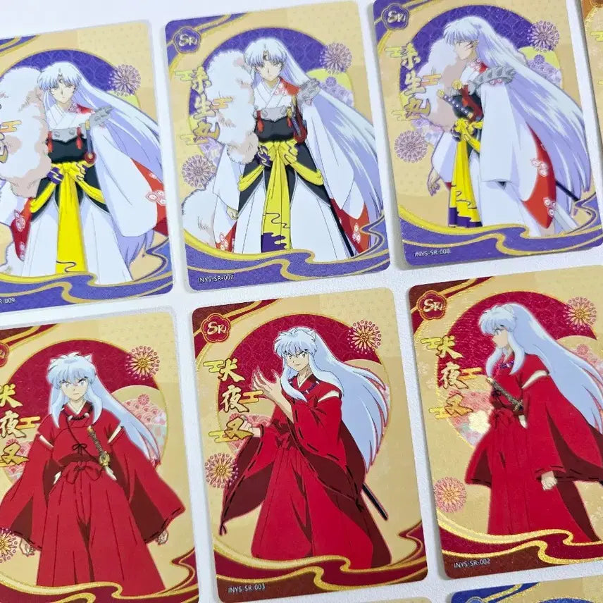 [BUNJANG] KAYOU Inuyasha Card 18-Card Bundle Set / 카유 이누야샤 카드 18장 일괄