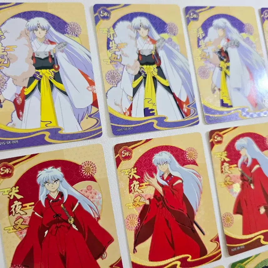 [BUNJANG] KAYOU Inuyasha Card Bundle Set (15 Cards) / 카유 이누야샤 카드 15장 일괄