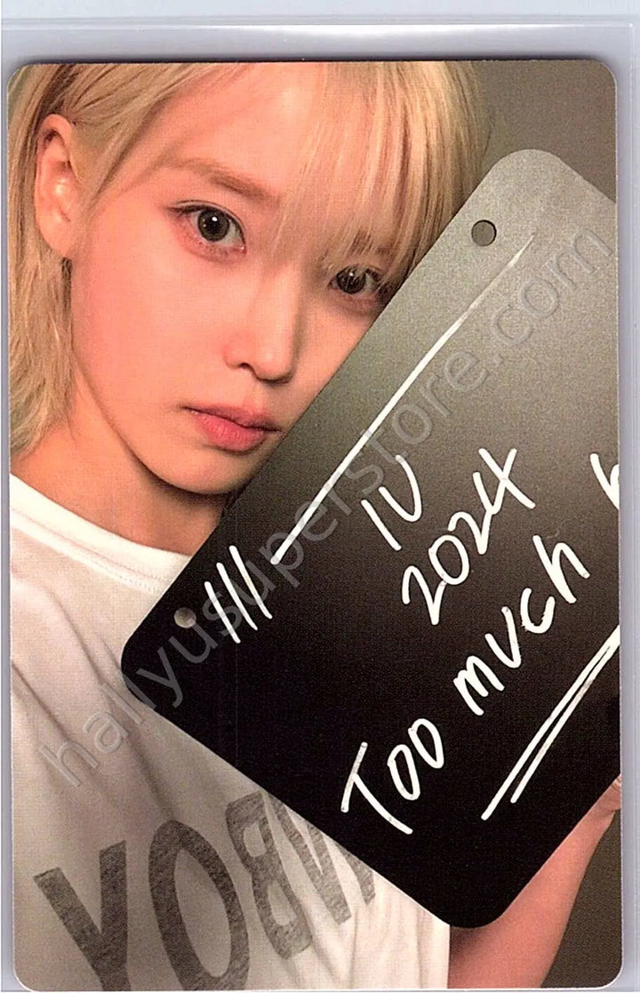 IU - IU - IU - IU - The Winning Album album photocard