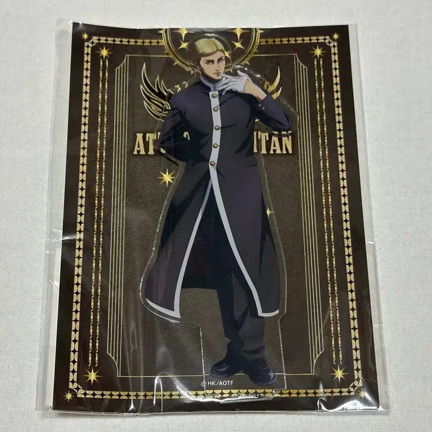 [BUNJANG] Attack on Titan Shijun no Bansan Collaboration Cafe Acrylic Stand Erwin / 진격의거인 사춘기의 만찬 콜라보카페 아크릴 스탠드 엘빈 진격거