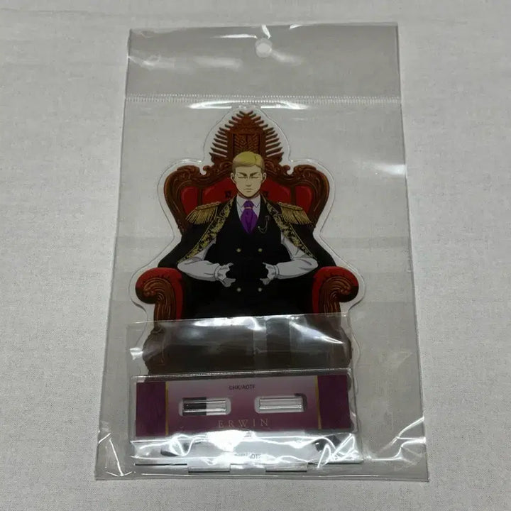[BUNJANG] Attack on Titan Erwin Smith Dream Throne Big Acrylic Stand / 진격의거인 진격거 팝업 아크릴 꿈꾸는 왕좌 엘빈 빅아크릴