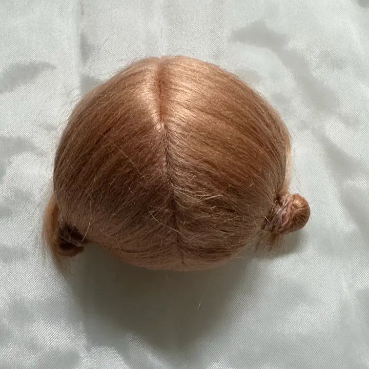 [BUNJANG] 6-7 inch USD Mohair Wig - Pink Orange / 구체관절인형 usd 6-7인치 모헤어 가발