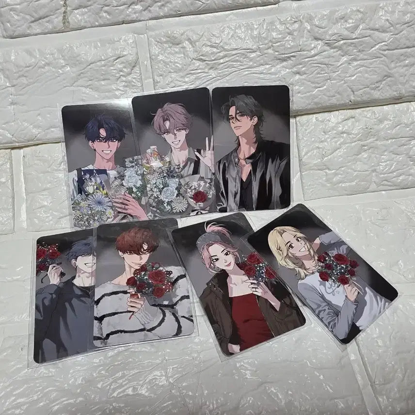 [BUNJANG] BEOAN Sketch 1st Visit Photocard Full Set / 비온 스케치 1차 방문포카 방포 7장 풀셋 드볼