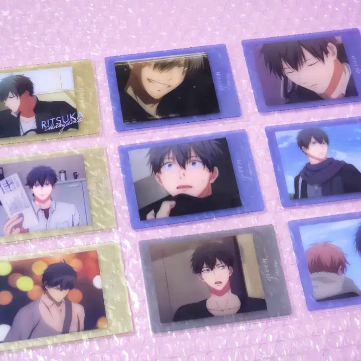 [BUNJANG] Given Ritsuka Uenoyama Clear Pass Card Bundle Set (9 cards, includes rare) / (일괄) 기븐 클리어 파샤 9장 일괄 / 레어 포함 - 우에노야마 리츠카