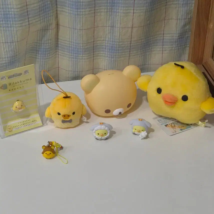 [BUNJANG] Rilakkuma Piggy Kiiroitori Bundle Set / 리락쿠마 돼병이 키이로이토리 일괄판매