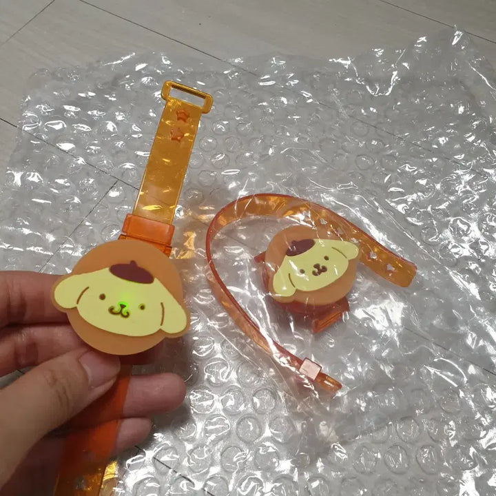 [BUNJANG] Pompompurin Light-Up Bracelet Gacha / 폼폼푸린 라이트 팔찌 가챠