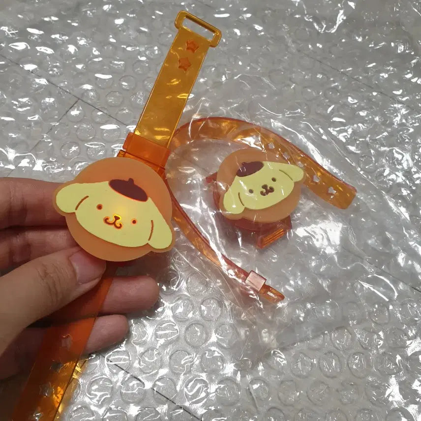 [BUNJANG] Pompompurin Light-Up Bracelet Gacha / 폼폼푸린 라이트 팔찌 가챠