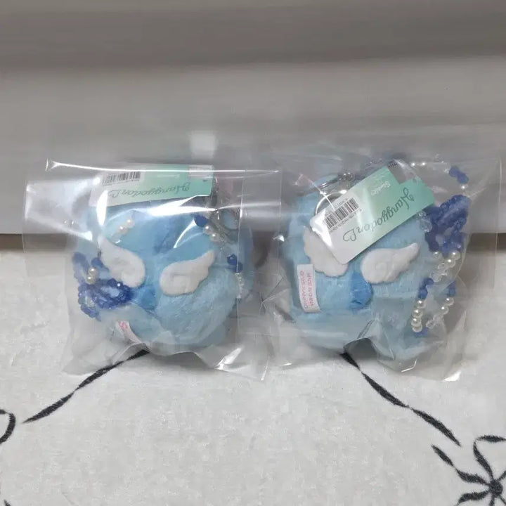 [BUNJANG] Sanrio Hangyodon Ribbon Core Doll Keychain / 산리오 한교동 리본코어 인형 키링 새상품