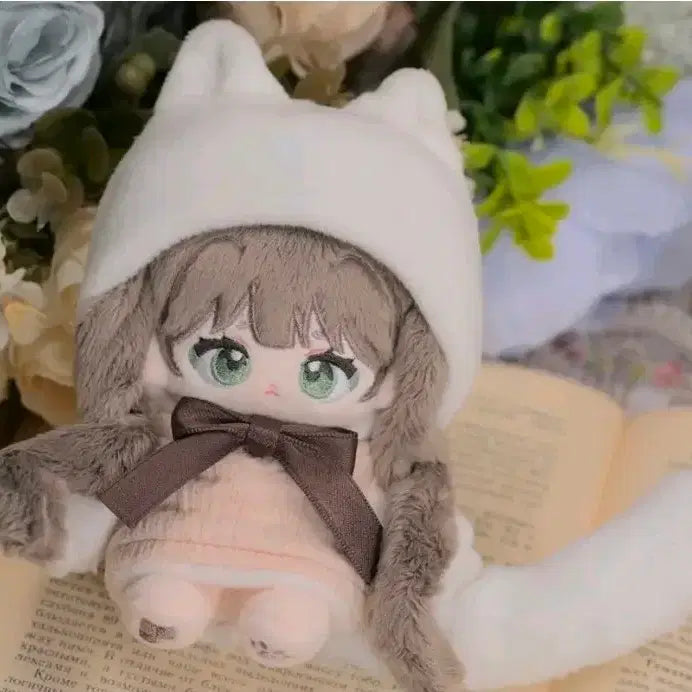 [BUNJANG] 10cm Doll Clothes Knit Cat Outfit / 10cm 솜인형옷 대만옷장 니트고양이