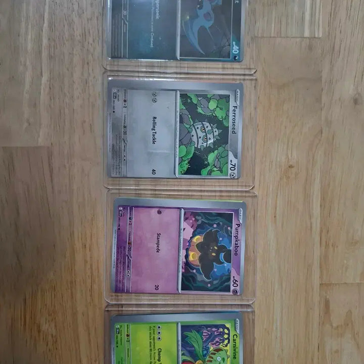 [BUNJANG] Unique Pokemon Card English Version Miscut Error Card / 세상에 하나밖에 없는 포켓몬카드 팝니다!