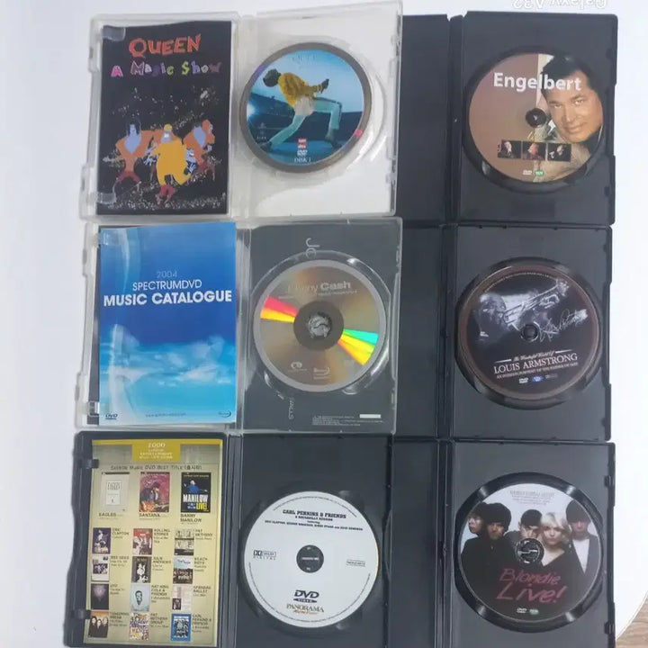 [BUNJANG] Legendary Artists Live Performance DVD Collection / 전설적인 아티스트들의 라이브 DVD