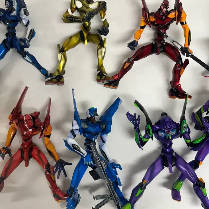 [BUNJANG] Kaiyodo Evangelion Action Figure Set / 고전 카이요도 에반게리온 액션 피규어 전종
