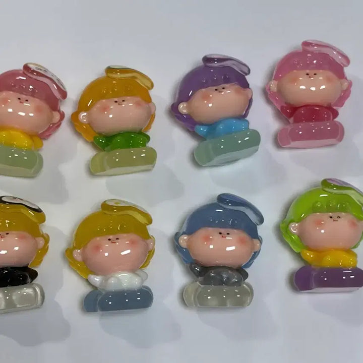 [BUNJANG] Kim Buchi Figure 8-Piece Set / 귀여운 김부치 피규어 8종 세트