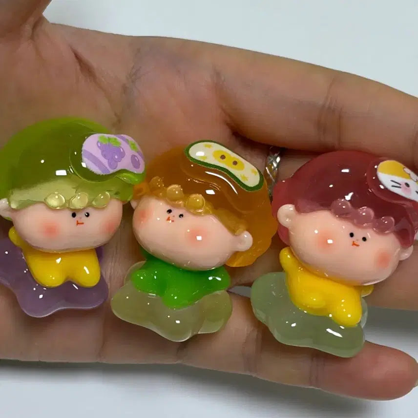 [BUNJANG] Kim Buchi Figure 8-Piece Set / 귀여운 김부치 피규어 8종 세트