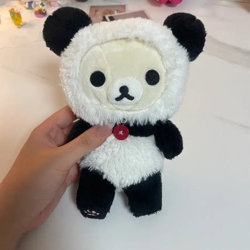 [BUNJANG] Korilakkuma Clover Panda Plush / 코리락쿠마 네잎클로버 판다 인형